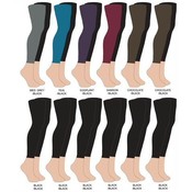 Women's Basic Footless Tights 2 Pack - Queen