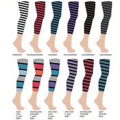 Women's Sweaterknit Rugby Footless Tights