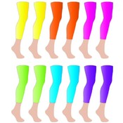 Women's Queen Size Neon Footless Tights
