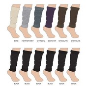 Ladies Ribbed Leg Warmers