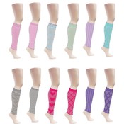 Ladies Open Work Crochet Leg Warmers