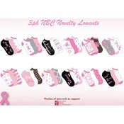NBC  Women's Novelty Peds- 3 Pack