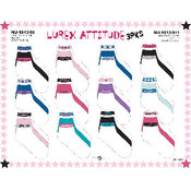 Women's Lurex Attitude Ankle Socks - 3 Pack