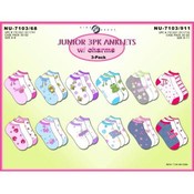 Junior Anklets With Charms 3 Pack