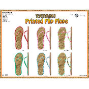 Ladies Printed Tatami Flip Flops