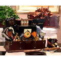 Gentleman's Cigar Chest Gift Basket