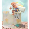 Baby Time Capsule - Teal/Yellow