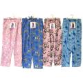 Ladies Polar Fleece Print Sleepwear Pants