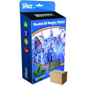 Space Sportsman's Hooded Blanket/Poncho Olive