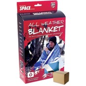 Original Space Brand All Weather Blanket: Blue