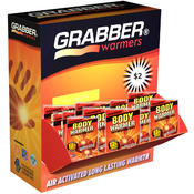 Grabber 12 Hour Adhesive Body Warmer 120ct Display