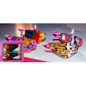 Assorted Colorful Fish Candles 2-Pack