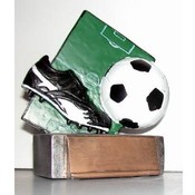 High Quality Heavy Duty Polyresin Soccer Trophy
