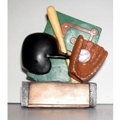 High Quality Heavy Duty Polyresin Baseball Trophy