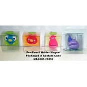Assorted 4-Pack Pen/Pencil Holder Magnets