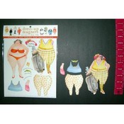 Assorted Sassy Fashion Style Magnetic Dress-Ups
