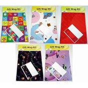 Assorted Gift Wrap Kits with Gift Card