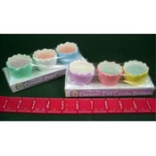 Ceramic Egg Candles