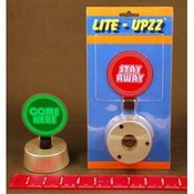Light-Up LED Flashing "Come Here/Stay Away" Sign