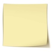 Blank Sticky Note Pads - 50 Sheets per Pad
