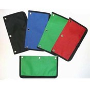 School Supply Fabric Zippered Pencil Cases
