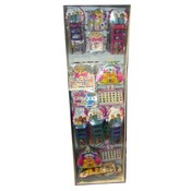 Assorted Kids Plastic Fun Jewelry in the Display