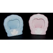 Ceramic Cherub Picture Frame
