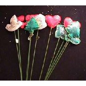 Christmas Floral Piks