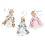 10cm Porcelain  Doll Keychain
