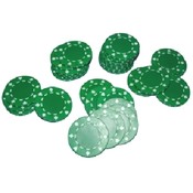 Casino Poker Chips Green