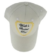 Worldest Greatest Dad Emblem Hats