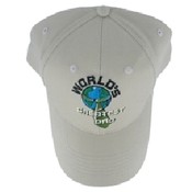 Worldest Greatest Dad Globe Tie Hats