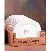 Melamine Platter Shelf Display
