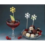 Snowflake Party Picks Counter Display