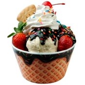 Melamine Ice Cream Bowl