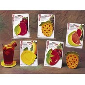 Melamine Fruit Coasters