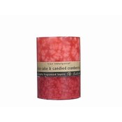Candle Lite- 2 Layer Pillar - Mango Ginger Scent
