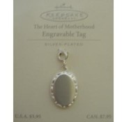 Hallmark Heart of Motherhood Engrav-able Charm