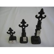 Home Interiors Decorative Metal Finials - Set of 3