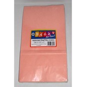 28 Flat Bottom Bags in Fun Assorted Pastel Colors