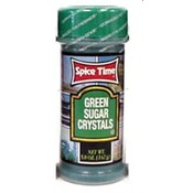 Green Sugar Crystals