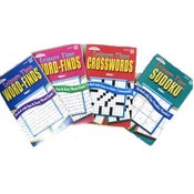 Leisure Time Puzzle Book With Floor Display