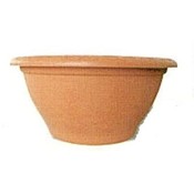 10.5" Plastic Flower Bowl
