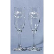 Bell &amp; Dove Bride &amp; Groom Flutes