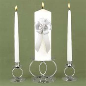Wrapped in  Love Unity Candle Set