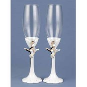 Contemporary Couple Flutes