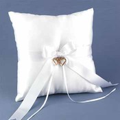 Touch of Gold Ring Pillow