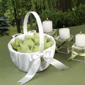 Touch of Gold Flower Basket