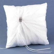 White To Thee I Wed Pillow