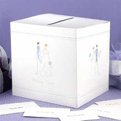 Whimsical Couple Card Box